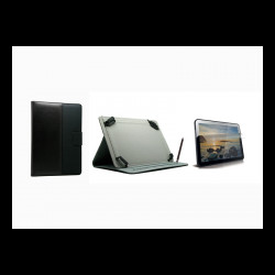 Capa Tablet Flip Cover New Mobile + Screen Protector Black Com Ergonomical Stylus Pen