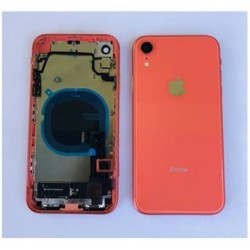 Tampa Traseira Apple Iphone Xr (Com Chassi) Laranja