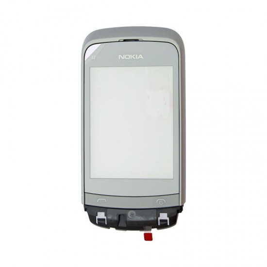 Touch Com Frame Nokia C2-02 C2-03 Branco Touch Com Frame Nokia C2-02 C2-03 Branco