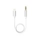 Lightning To Headphone Jack Adapter New Science Y-19 Branco Lightning To Headphone Jack Adapter New Science Y-19 Branco