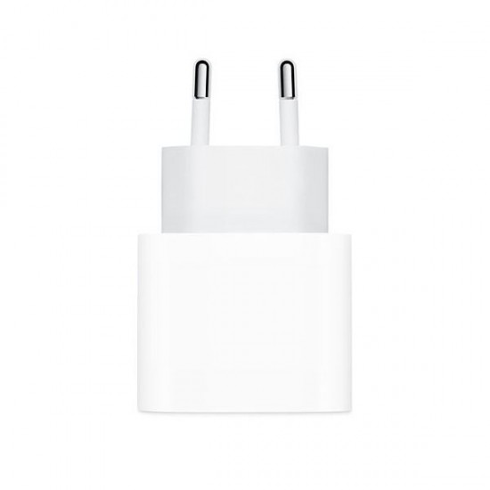 Adaptador Usb Apple Para Iphone Branco 18w Usb-C Compatível