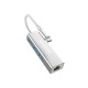 Usb-c Para Ethernet Rj45 Com Hub De 3 Portas Pacifico Np-hd1071 Adapter Grey