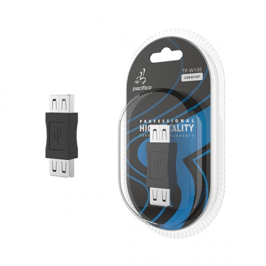 Adaptador De Usb Af/Af Pacifico Tp-W106 Preto