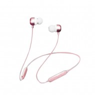 Auricular Wireless New Science Be-17 Rosa Desportivo