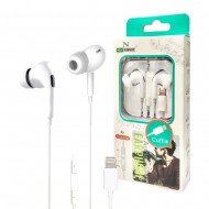 Auricular New Science Iphone 7/8/X/11/12 Branco Ref 2970