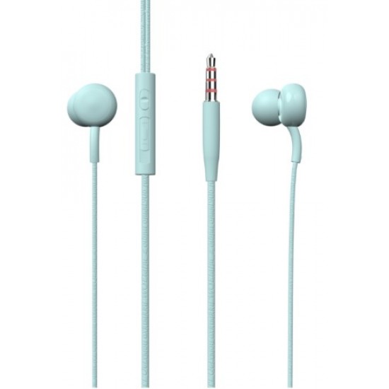 One Plus Headphones C5851 Azul 1.2m Length With Volume Microphone