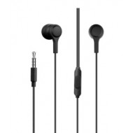 AURICULAR ONE PLUS C5146 BLACK 3.5MM PLUG 1.2M LENGHT