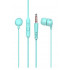 Earphones ONE PLUS NC3148 BLUE 3.5MM PLUG TYPE HIGH SOUND QUILTY WITH MICROPHONE
