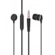 Earphones ONE PLUS NC3148 BLACK 3.5MM PLUG TYPE HIGH SOUND QUILTY WITH MICROPHONE