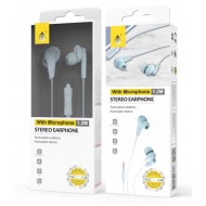 Earphones ONE PLUS NC3144 BLUE 1.2M 3.5MM HIGH CLEARITY MIC