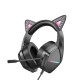 Borofone BO106 Black 3.5mm 2m Cat Ear Gaming Headset Borofone BO106 Black 3.5mm 2m Cat Ear Gaming Headset