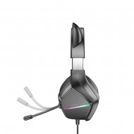 Auscultador Gaming Borofone Bo106 Preto 3.5mm 2m Cat Ear