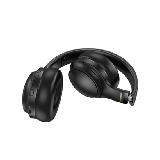 Borofone BO29 Black Bluetooth Headphones With Noise Reduction Borofone BO29 Black Bluetooth Headphones With Noise Reduction