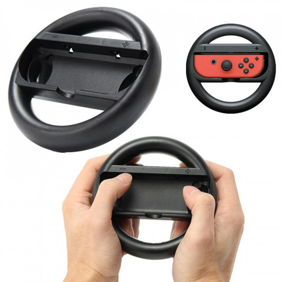 Steering Wheel For Gaming Switch Black