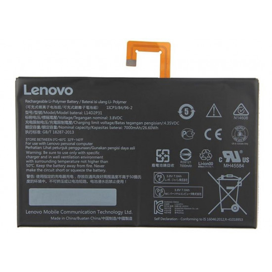 Bateria Lenovo Lepad Pad A8-50 L13d1p32 1icp3100114 4290mah