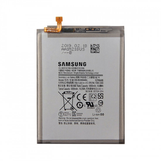 Battery Samsung Galaxy M20/M30/Sm-M205f/Sm-M305f/Eb-Bg580abu 5000mah 3.85v 19.25wh