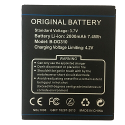 Battery Doogee Dg310 (S/N:H031dg3100550) 2000mah