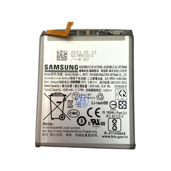 Bateria Samsung Galaxy S20fe / A52/ A52s/Eb-Bg781aby 4500mah 3.86v 17.37wh