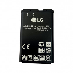 Battery Lg Lgip-531a Bulk Li-ion, 3.7v 950mah Compativel Com A170, Ku250, Gm205, Gs101, Gs105, T500, Gb100, Gb101, Gb106, Gb110 Bulk