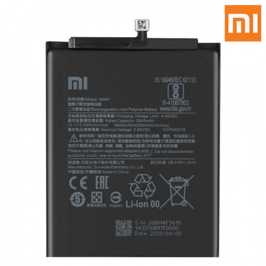 Battery Xiaomi Bm4f / Mi 9 Lite / Mi A3 / Cc9 / Cc9e, 3500mah