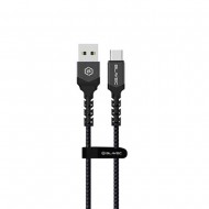 Cable De Datos USB Tipo C Blavec Raptor Negro 66W 6.0A 1m