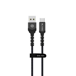 Cabo De Dados Usb Tipo C Blavec Raptor Preto 66w 6.0a 1m
