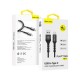 Cabo De Dados Usb Tipo C Blavec Raptor Preto 66w 6.0a 1m Cabo De Dados Usb Tipo C Blavec Raptor Preto 66w 6.0a 1m