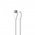 New Science U-02 White Data Cable 3.0A 1.5m For Iphone