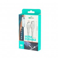Cabo De Dados New Science Ns-109 Branco 2.4a 3m Micro Usb