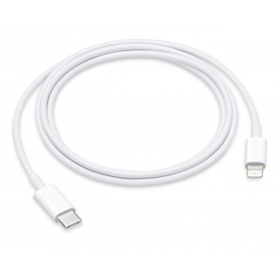 Cabo De Dados Usb Tipo C Para Lightning Apple A1703/Mqgj2zm/A Branco 1m Para Iphone