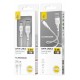 Data Cable One Plus Nb1255 Lightning Cable 2.4a 1m White For Iphone 8/X/12/13