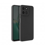 Capa Silicone Gel Huawei Honor 200 Smart Preto Com Protetor De Câmera