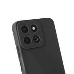 Funda De Gel De Silicona Huawei Honor 200 Smart Negro Con Protector De Cámara