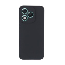 Funda De Gel De Silicona Huawei Honor 400 Lite Negro Con Protector De Cámara