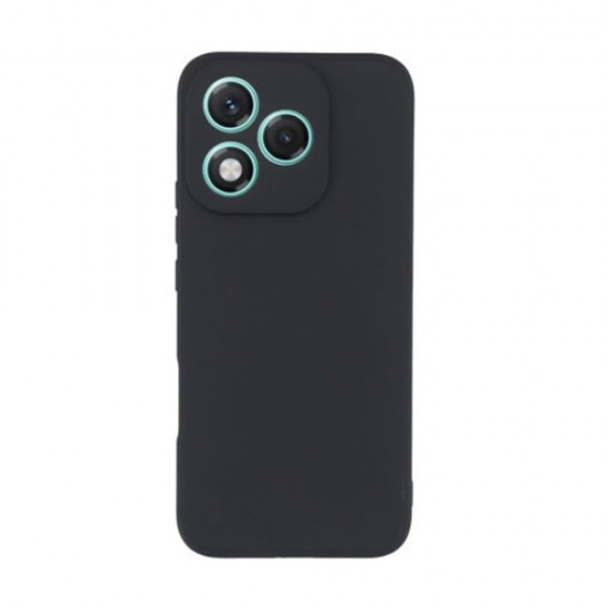 Funda De Gel De Silicona Huawei Honor 400 Lite Negro Con Protector De Cámara Funda De Gel De Silicona Huawei Honor 400 Lite Negro Con Protector De Cámara