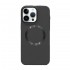 Capa Silicone Dura Apple Iphone 14 Pro Preto Metalizada