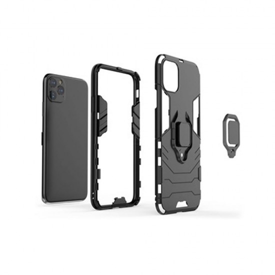 Capa Silicone Anti-Choque Armor Carbon Apple Iphone 12 Pro Max Preto Ring Armor Case Capa Silicone Anti-Choque Armor Carbon Apple Iphone 12 Pro Max Preto Ring Armor Case