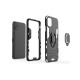 Capa Silicone Anti-Choque Armor Carbon Apple Iphone 12 Pro Max Preto Ring Armor Case Capa Silicone Anti-Choque Armor Carbon Apple Iphone 12 Pro Max Preto Ring Armor Case