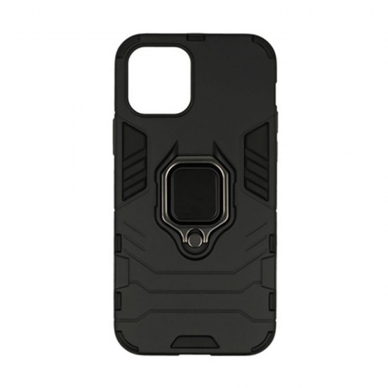Capa Silicone Anti-Choque Armor Carbon Apple Iphone 12/12 Pro Preto Ring Armor Case Capa Silicone Anti-Choque Armor Carbon Apple Iphone 12/12 Pro Preto Ring Armor Case
