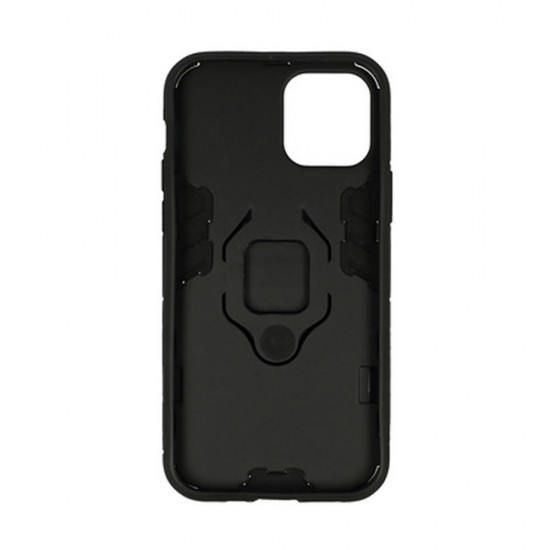 Capa Silicone Anti-Choque Armor Carbon Apple Iphone 12/12 Pro Preto Ring Armor Case Capa Silicone Anti-Choque Armor Carbon Apple Iphone 12/12 Pro Preto Ring Armor Case