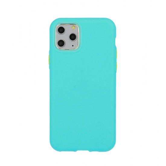Capa Silicone Gel Apple Iphone 12 Pro Max Verde