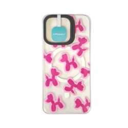 Capa De Vidro Apple Iphone 16 Transparente Cães Com Magsafe
