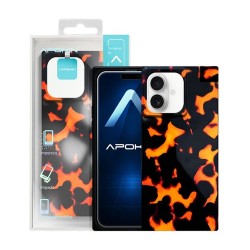 Capa Silicone Tpu Apple Iphone 16 Preto Leopardo Magsafe