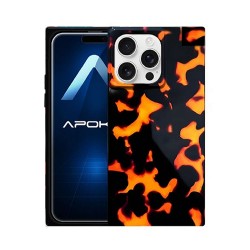 Capa Silicone Tpu Apple Iphone 16 Pro Max Preto Leopardo Magsafe