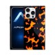 Capa Silicone Tpu Apple Iphone 16 Pro Max Preto Leopardo Magsafe Capa Silicone Tpu Apple Iphone 16 Pro Max Preto Leopardo Magsafe