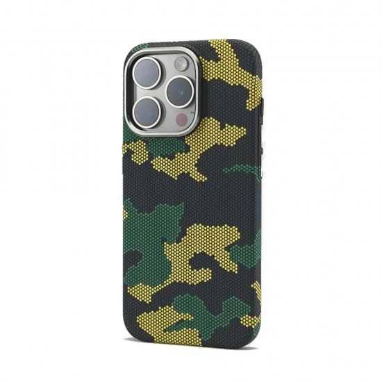 Capa Silicone Tpu Apple Iphone 16 Pro Verde Camuflagem Capa Silicone Tpu Apple Iphone 16 Pro Verde Camuflagem