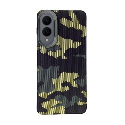 Capa Silicone Tpu Samsung Galaxy S25 Edge Verde Camuflagem