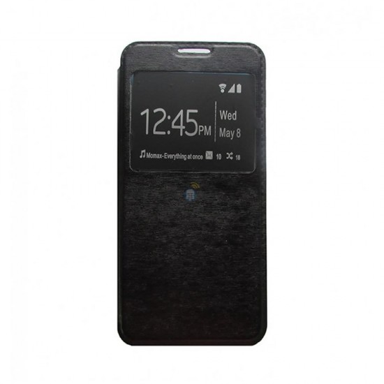 Capa Flip Cover Com Janela Candy Samsung Galaxy Note 9 Preto Capa Flip Cover Com Janela Candy Samsung Galaxy Note 9 Preto