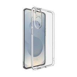 Capa Silicone Gel Samsung Galaxy S25 Edge Transparente Com Protetor De Câmera
