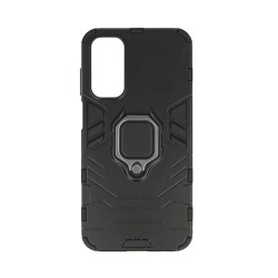 Capa Silicone Anti-Choque Armor Carbon Samsung Galaxy A15 Preto Ring Armor